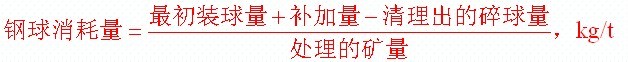 有計劃地為球磨機(jī)補加鋼球